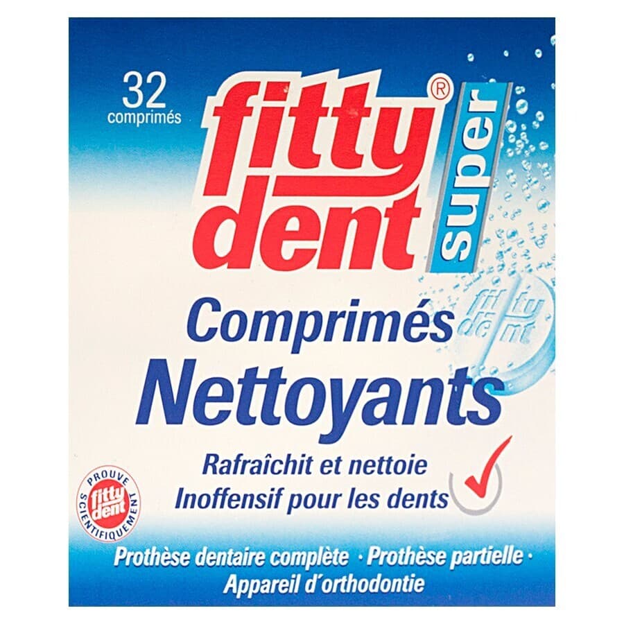 Fittydent Nettoyeur Comprimés Effervescents 32
