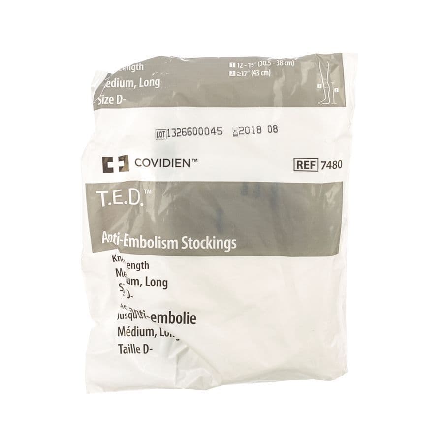 Ted Bas Genou 74800 M Xlong Blanc