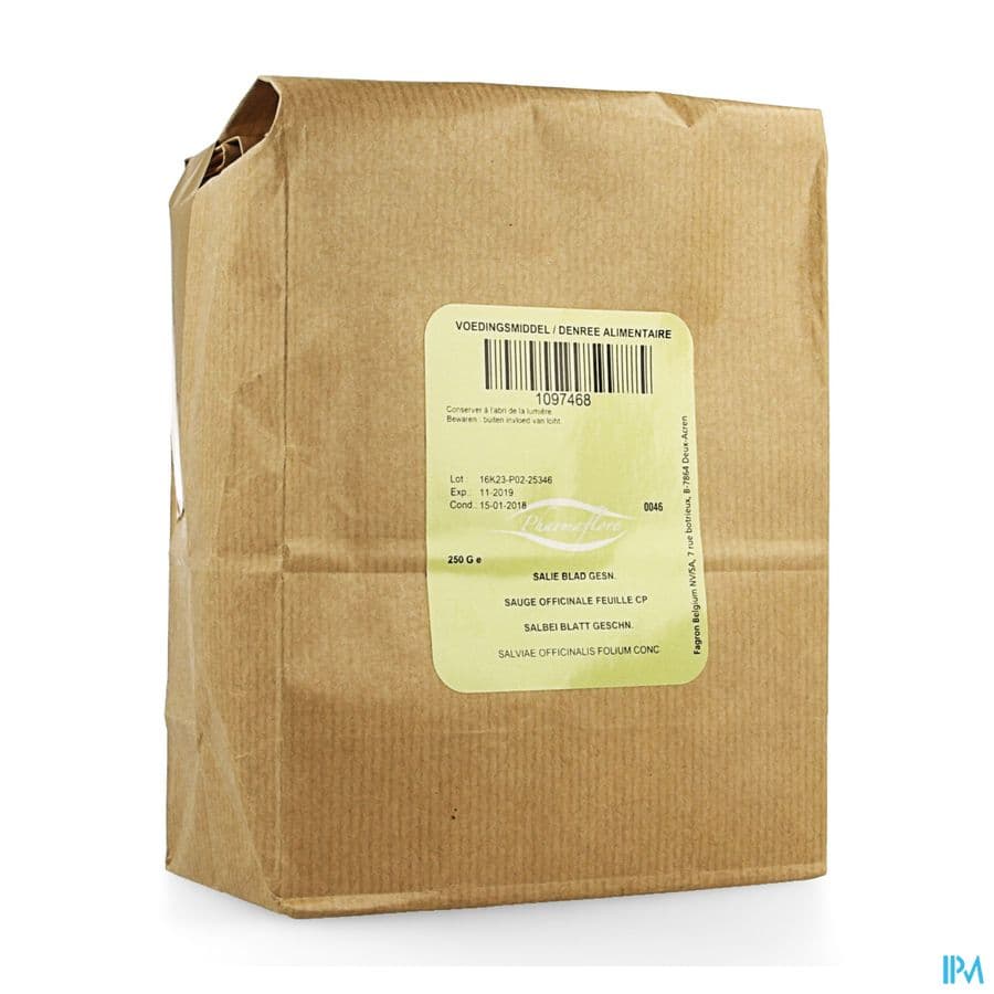 Salieblad Gesneden Doos 250g Fag