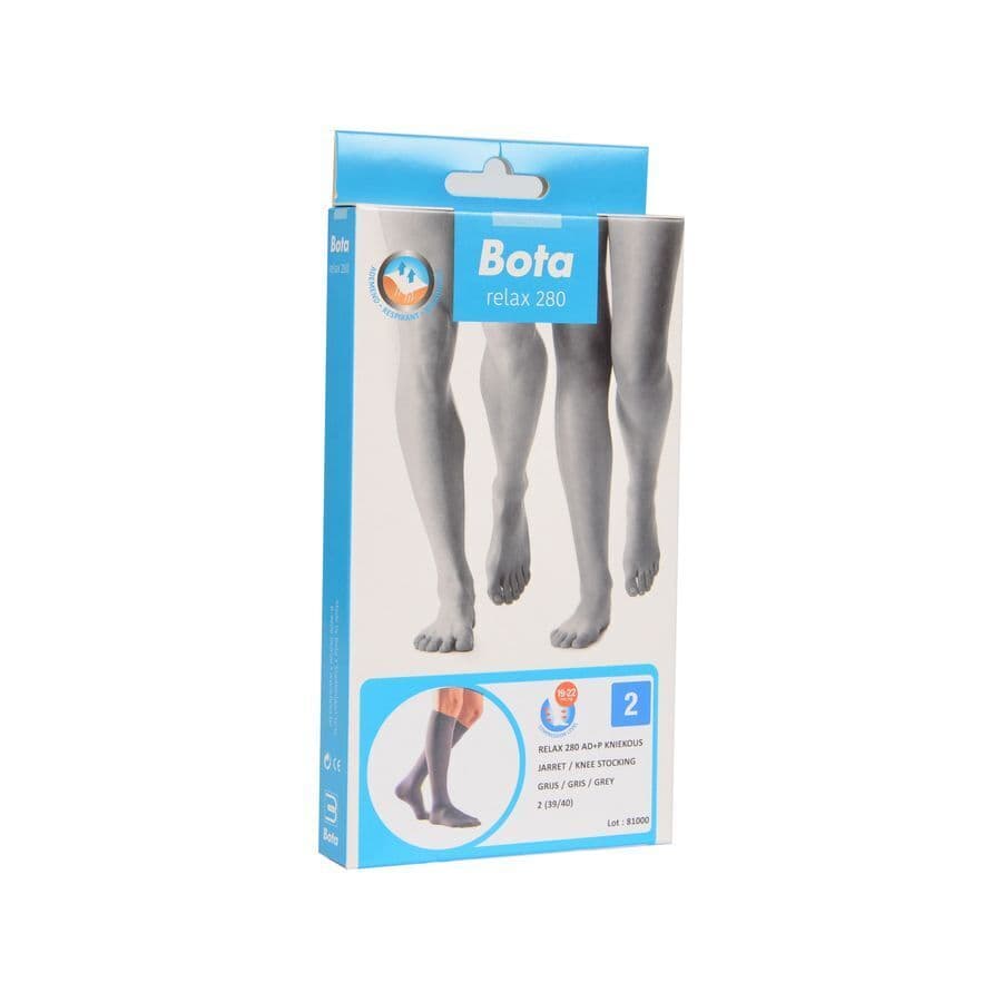 Bota Relax 280 Korte Kous Grys N2 2
