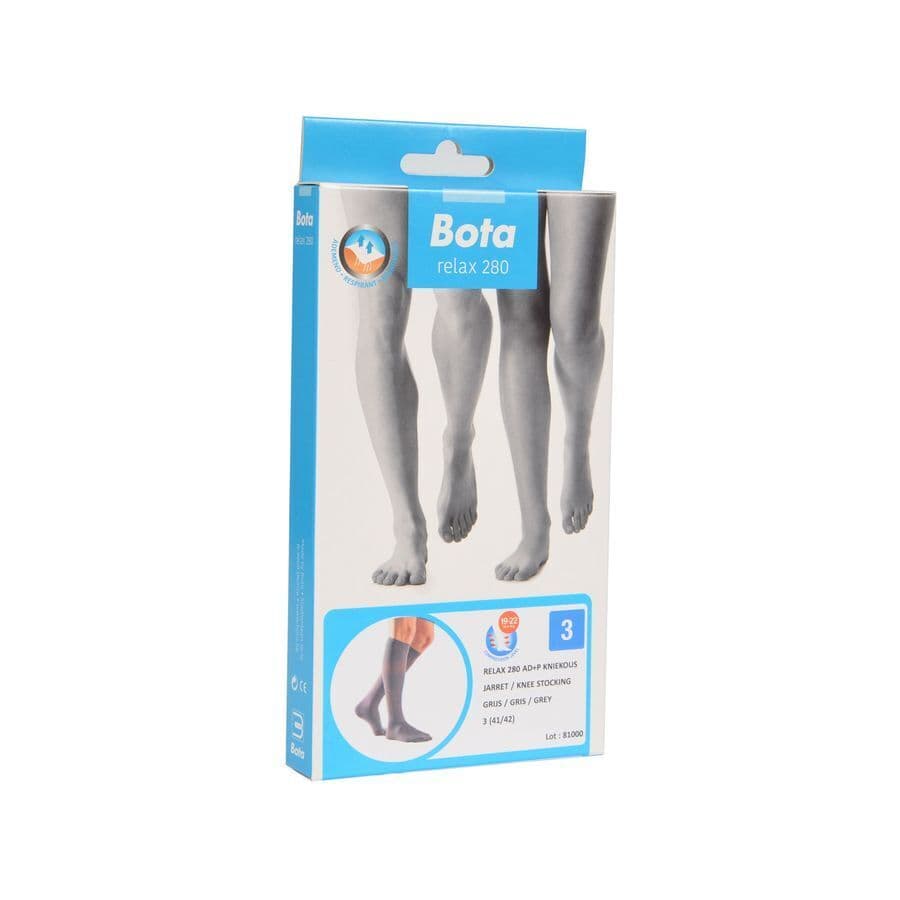 Bota Relax 280 Korte Kous Grys N3 2