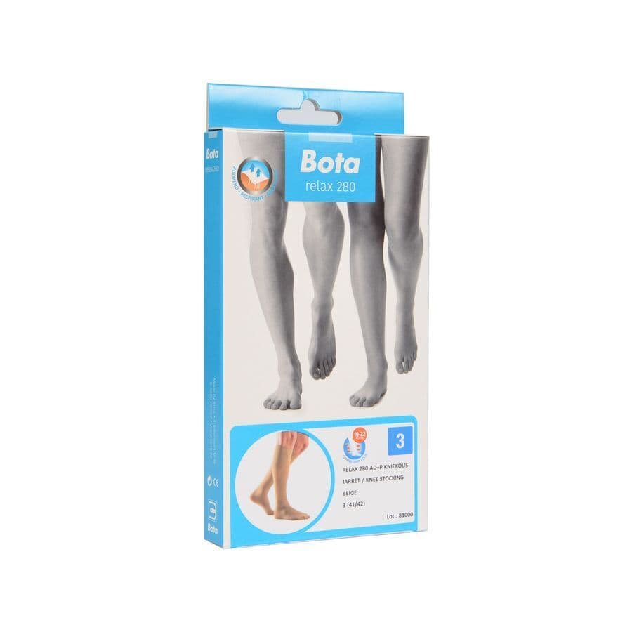 Bota Relax 280 Korte Kous Beige N3