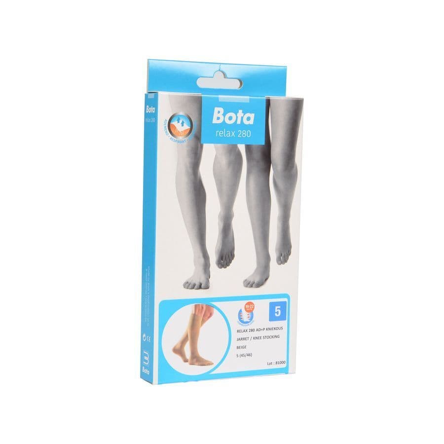 Bota Relax 280 Korte Kous Beige N5