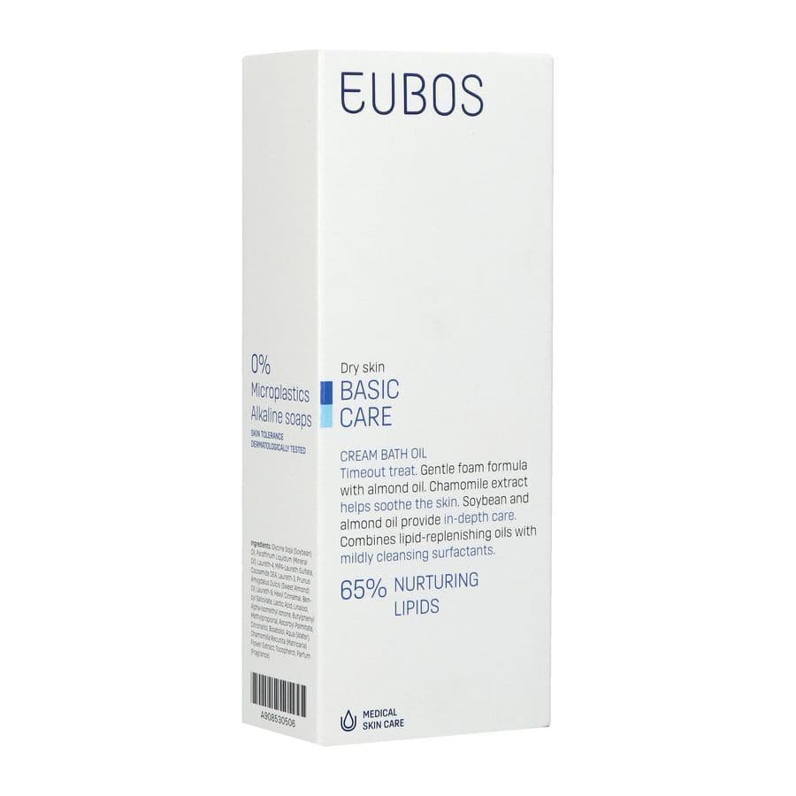 Eubos Huile De Bain Peau Sèche À Très Sèche 200 Ml