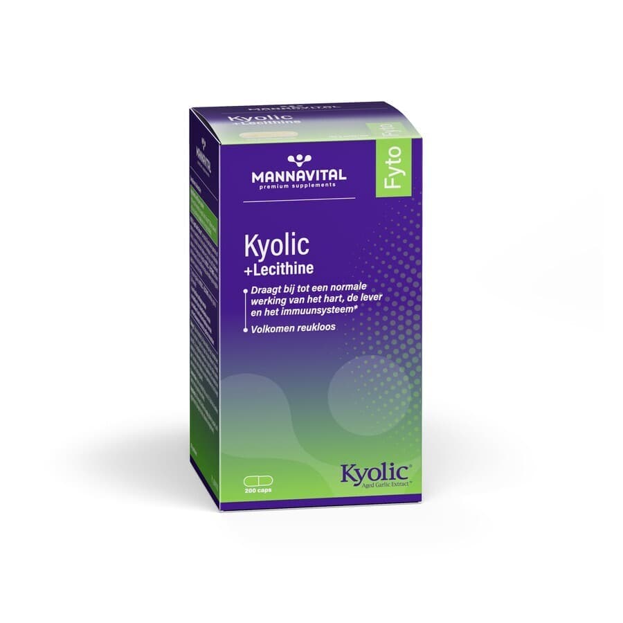 Mannavital Kyolic + Lecithine Caps 200