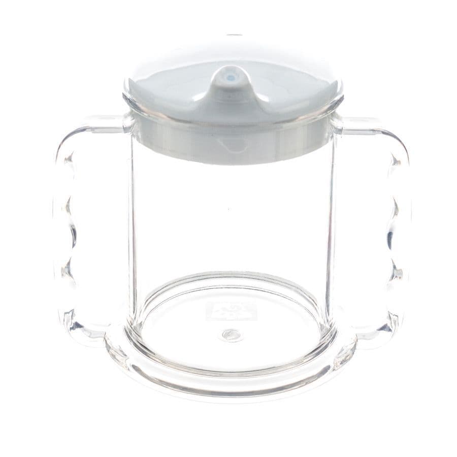 Drinkbeker Transp 2 Handvat. Stand.285ml Homecraft