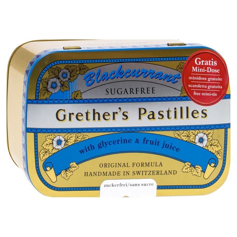 Grether's Pastilles Blackcurrant Ss Past 440g