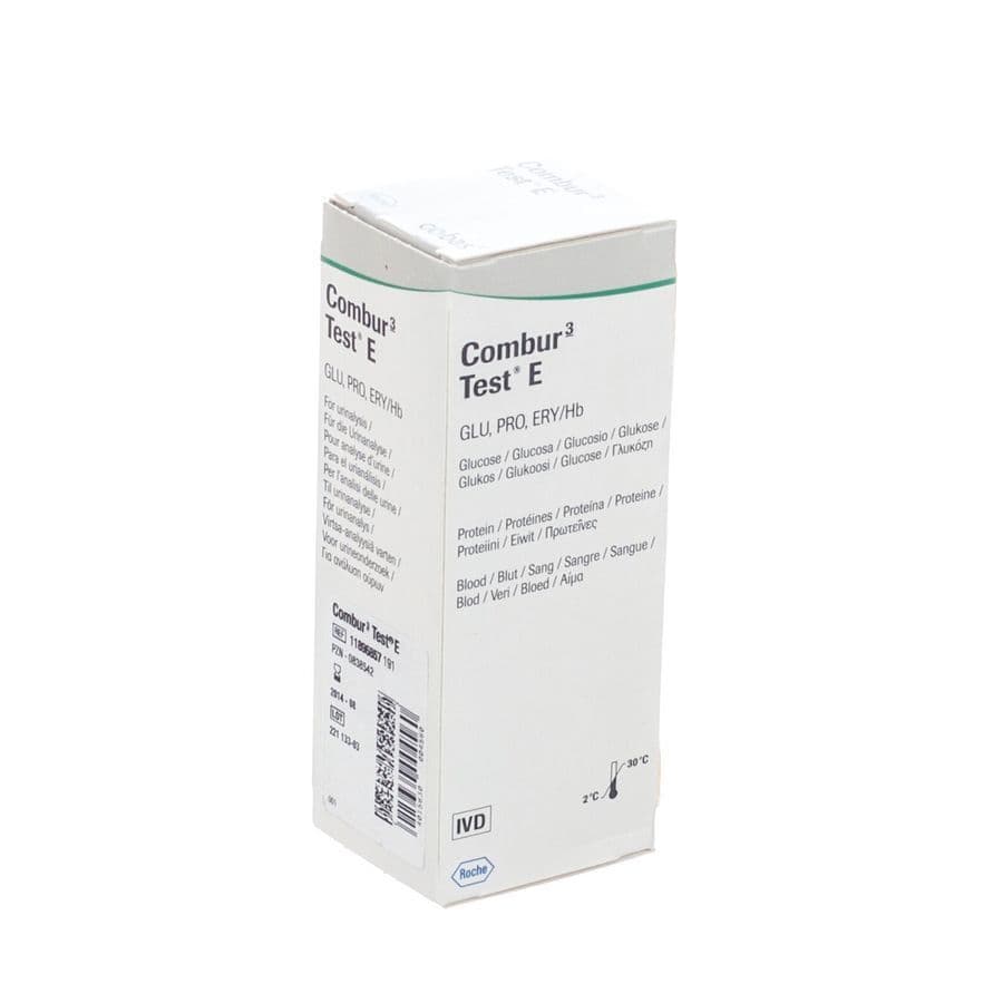 Combur 3 Test E Strips 50 11896857191