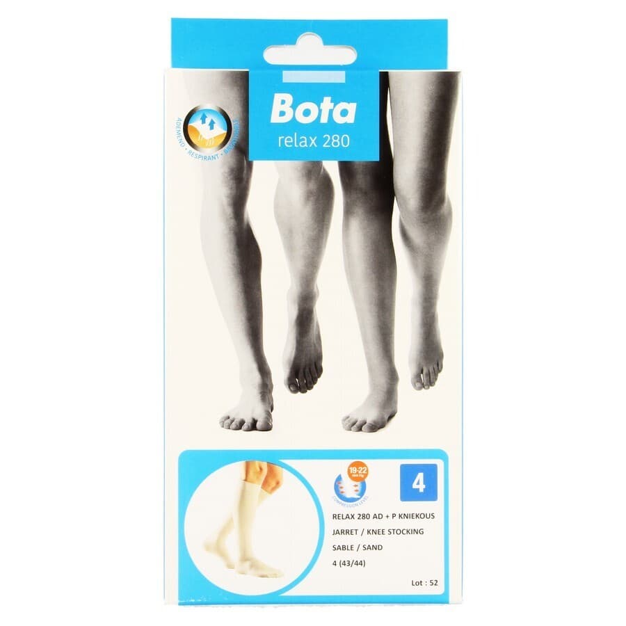 Bota Relax 280 Korte Kous Zand N4