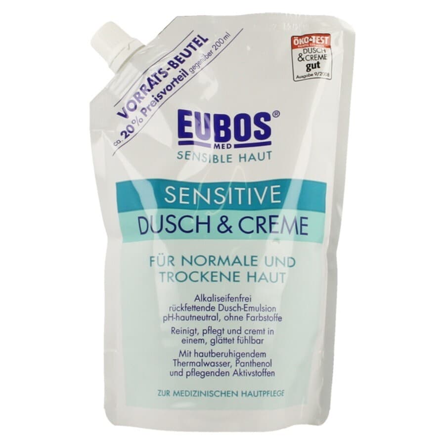 Eubos Creme Douche Sensitive Refill 400ml