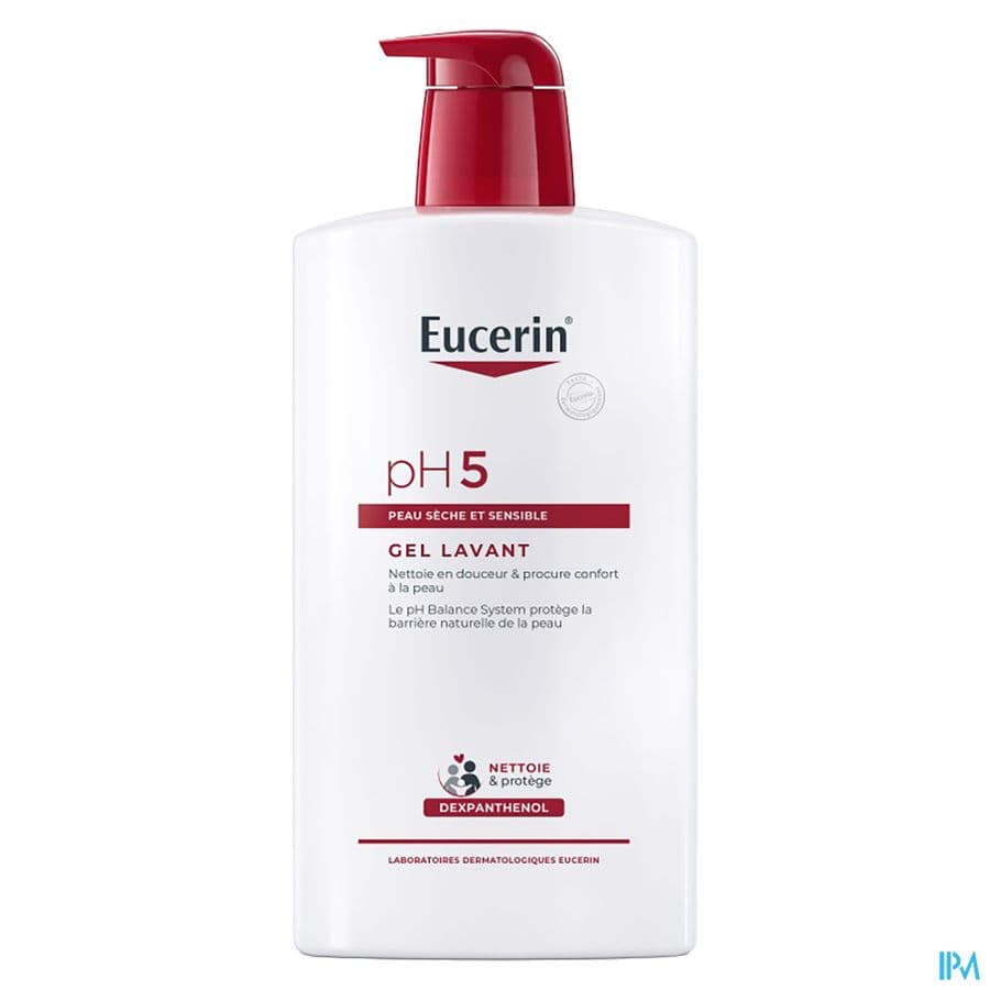Eucerin PH5 Gel Lavant Peau Sèche Et Sensible Avec Pompe