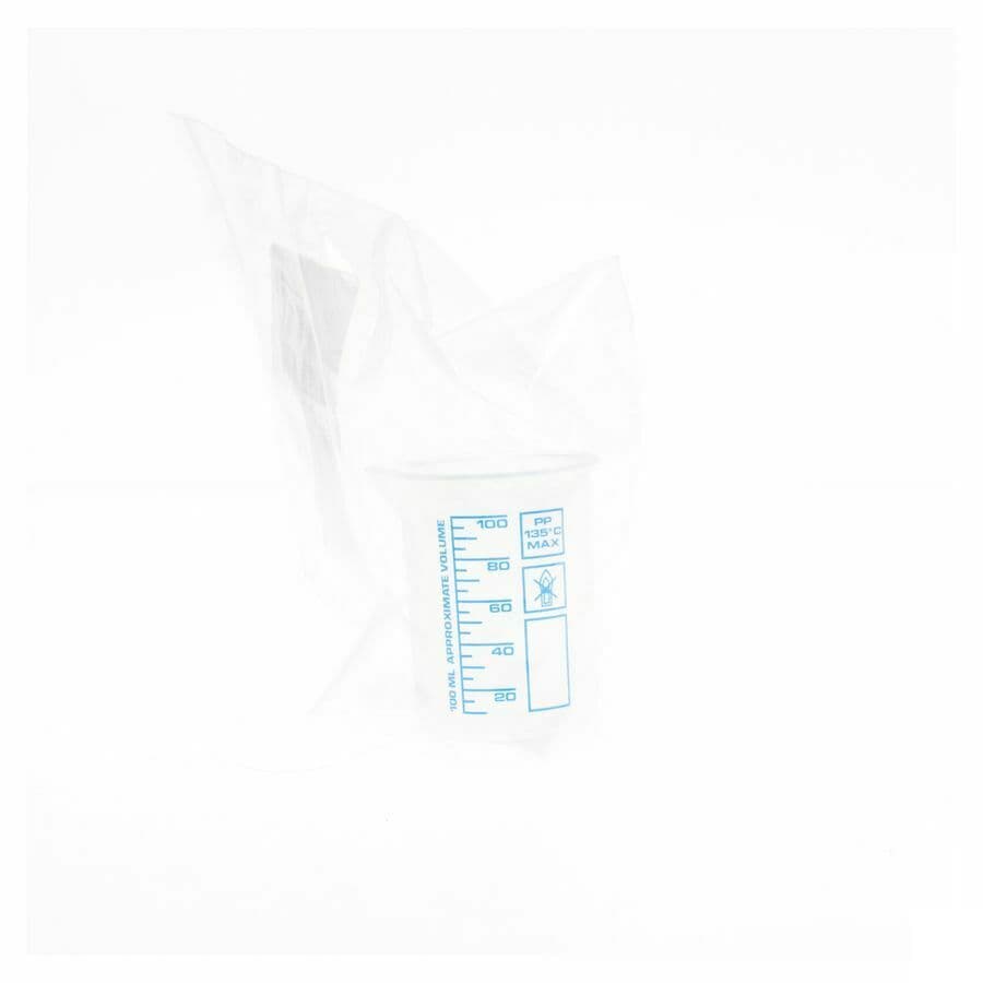 Beker Steriplast Gegradueerd 100ml Pontos