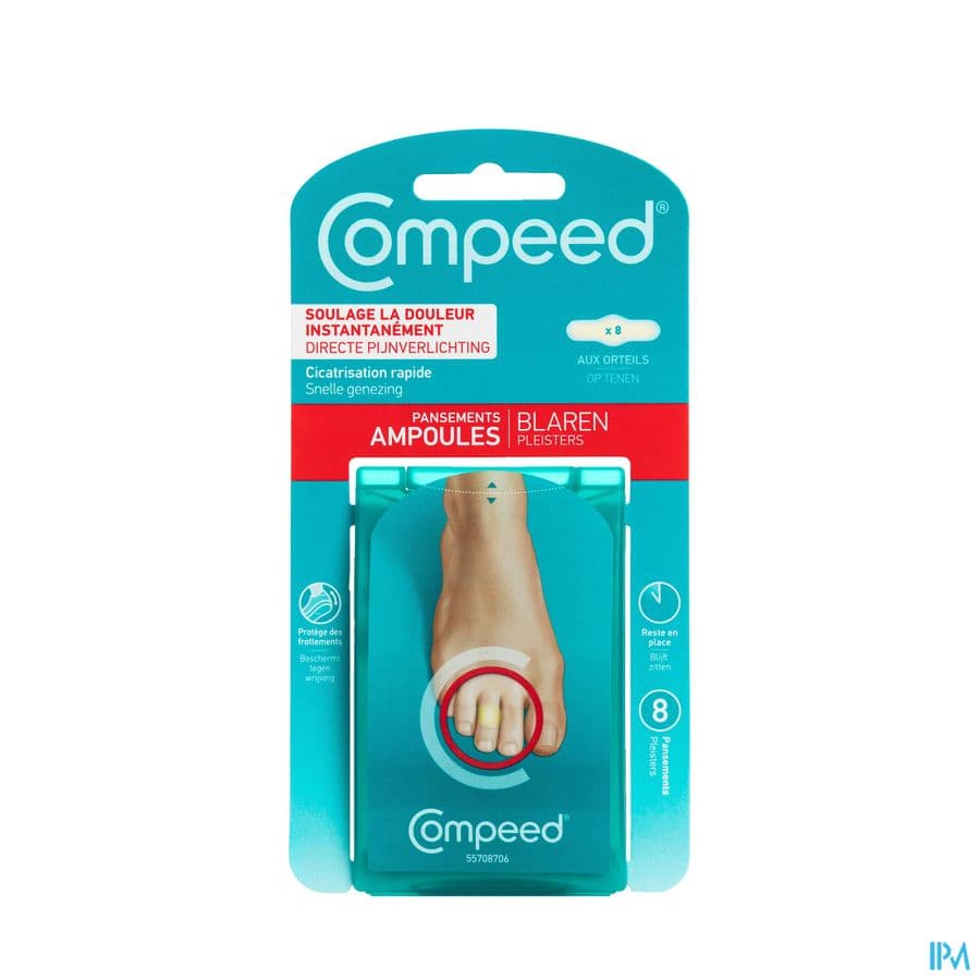 Compeed Blaren Op Tenen Verb Extra Klein 8