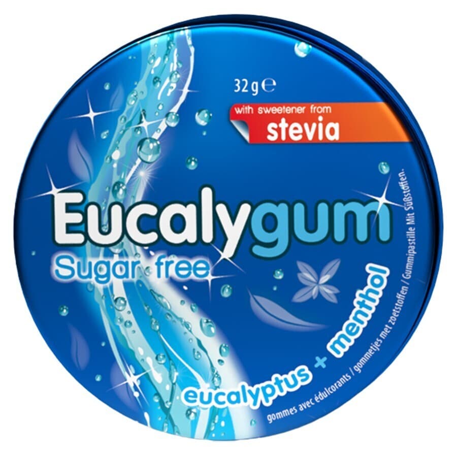 Eucalygum Gomme Pectorale A Sucer Sans Sucre 40g