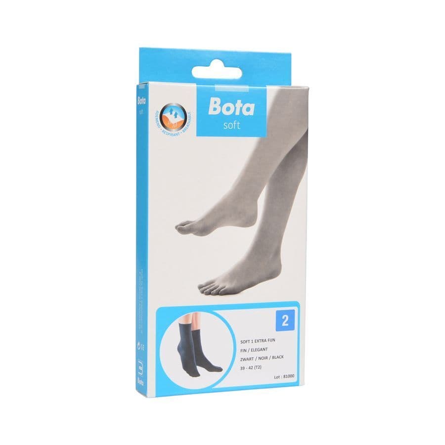 Bota Soft 1 Extra Fijn Zwart 39-42