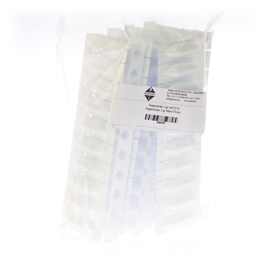 Suppostrip Plastique 3g 10 Pontos