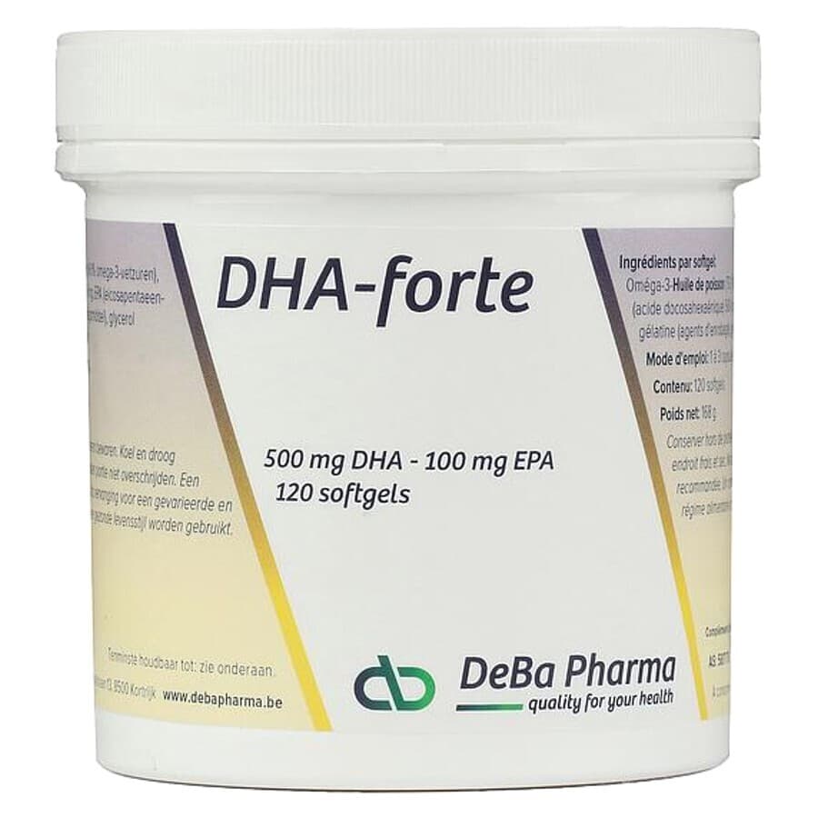 Dha Forte Caps 120x500mg Deba