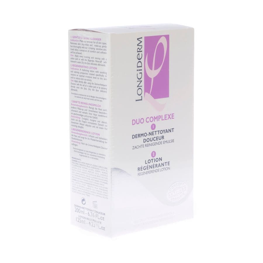 Longiderm Duo Complex Lotion 125ml+rein.melk 200ml