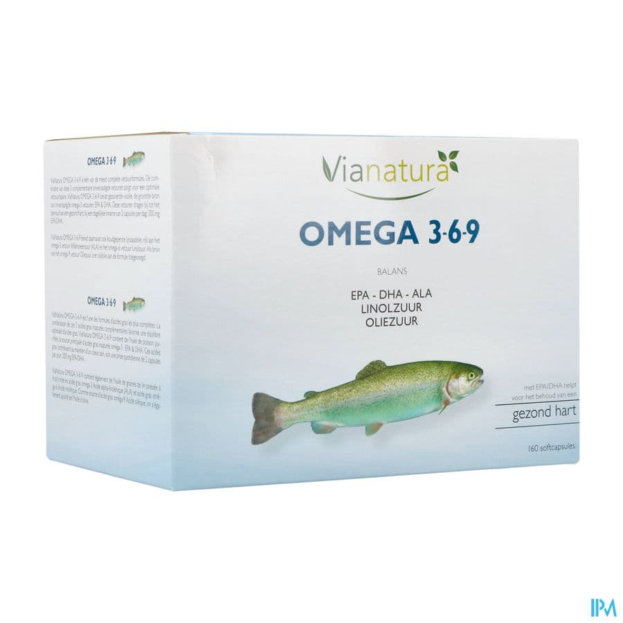 Via Natura Omega 3-6-9 Maxi 160 Softcaps