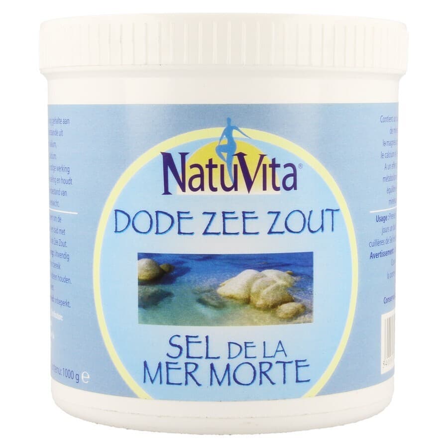 Natuvita Dode Zeezout Pot 1kg