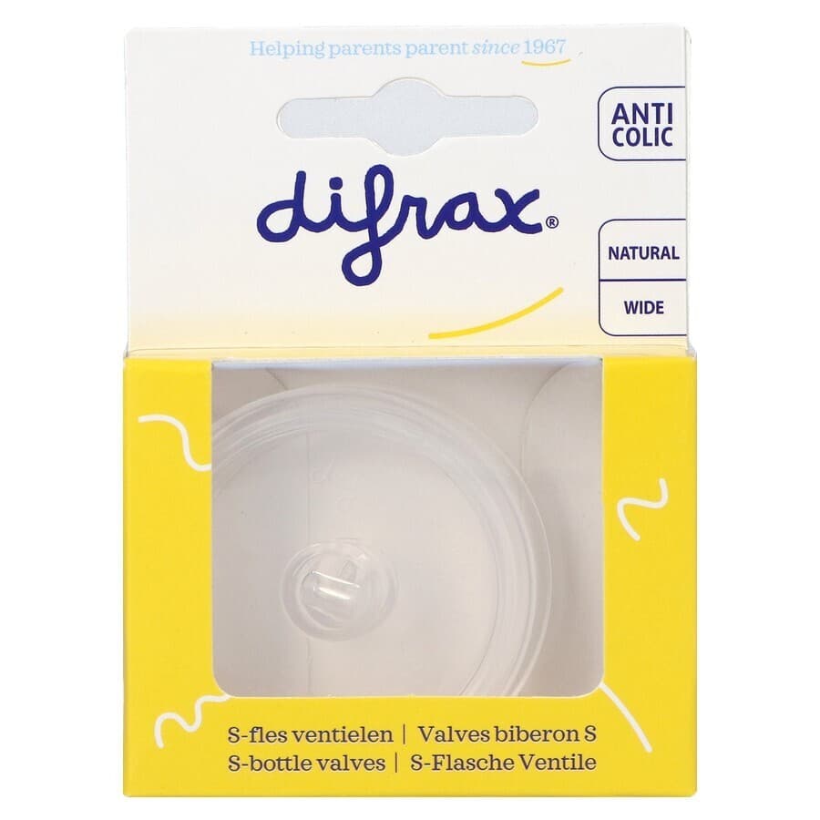 Difrax Valve Biberon S 2 Pièces