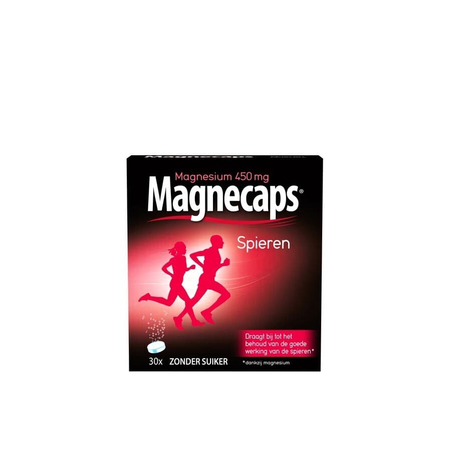 Magnecaps Spierkrampen Bruistabl 30