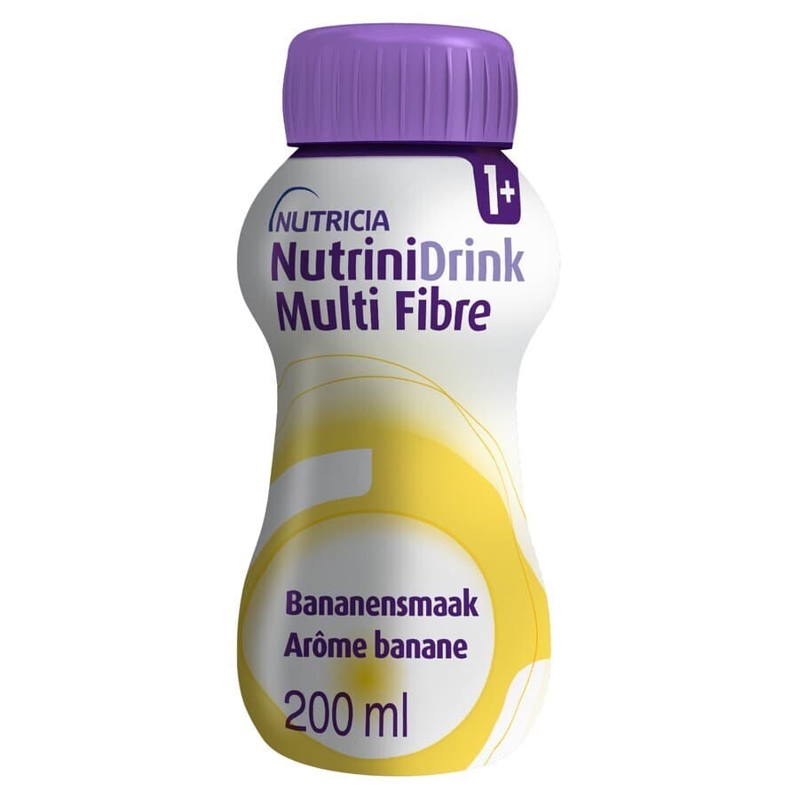 NutriniDrink Multi Fibre Bananensmaak Flesje 200ml