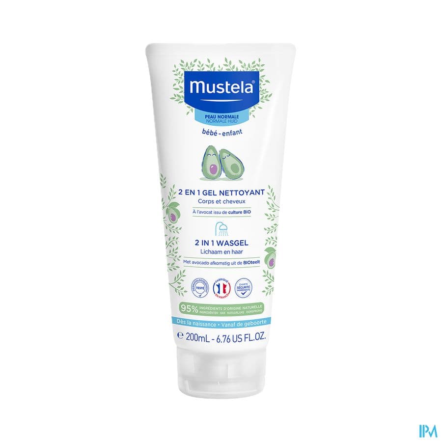 Mustela Baby 2-in-1 Wasgel