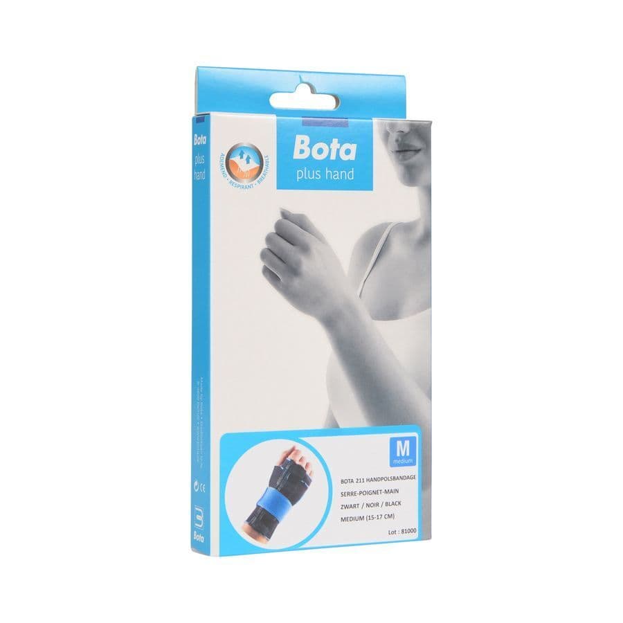 Bota Handpolsband 211 Black Universeel M