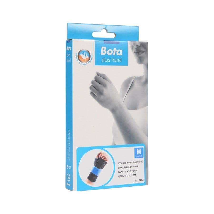 Bota Handpolsband 201 Zwart Universeel M