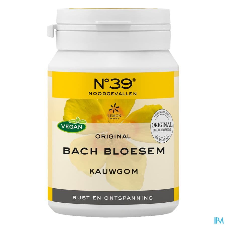 Fleurs De Bach Chewing-gum N°39 Urgences 40pcs