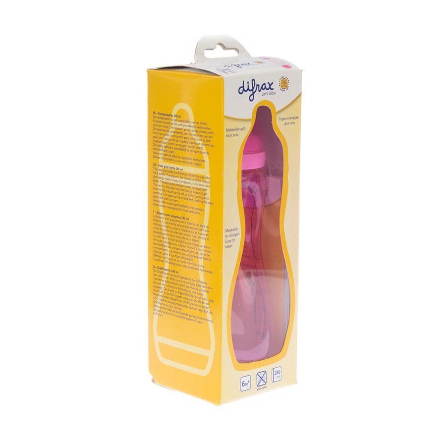 Difrax Biberon Poignee Grande 250ml 193