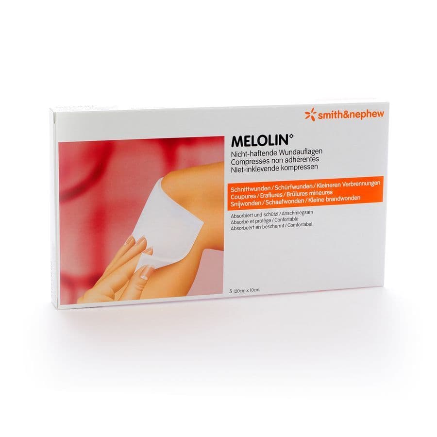 Melolin Kp Ster 10x20cm 5 66800707