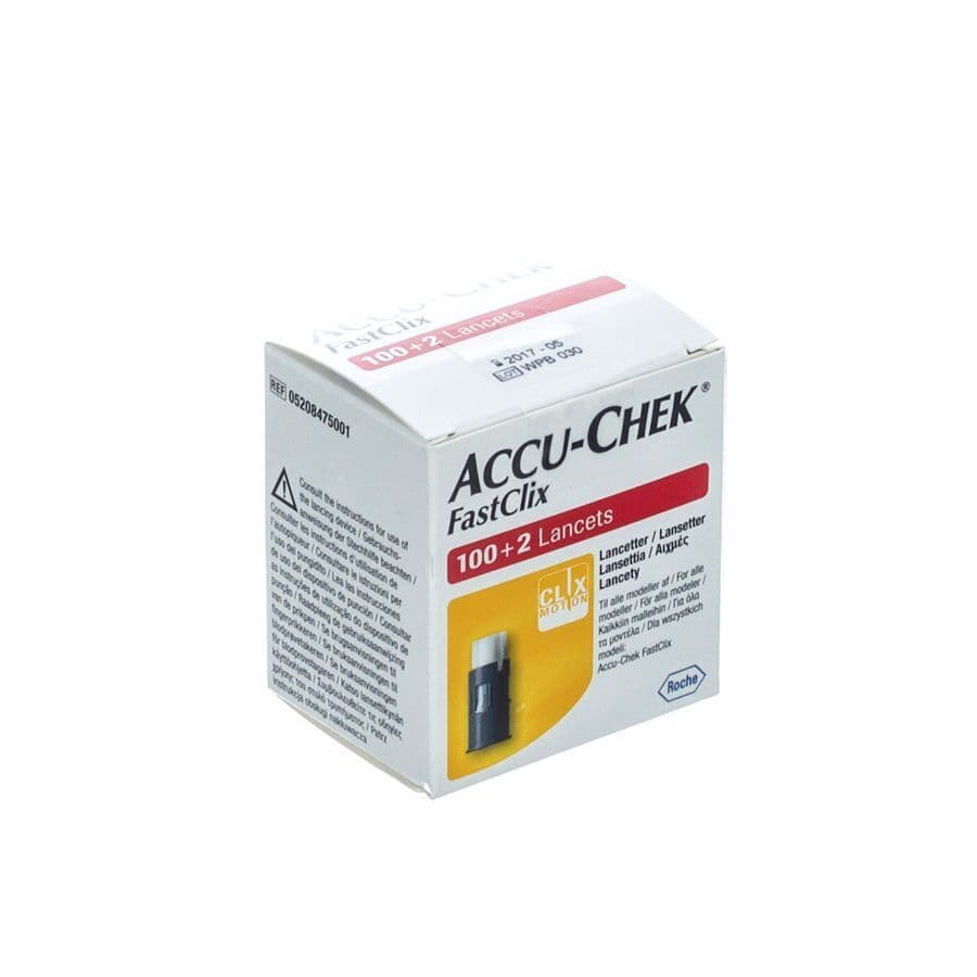 Accu Chek Mobile Fastclix Lancet 17x6 5208475001