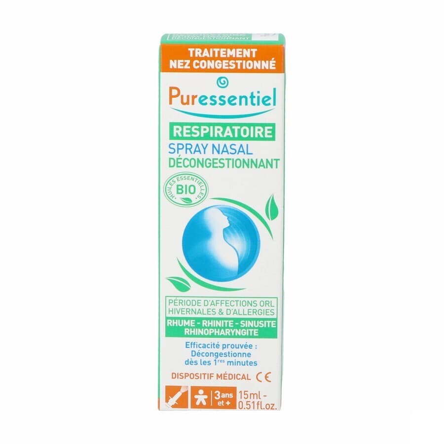 Puressentiel Respiratoire Spray Nasal 15ml