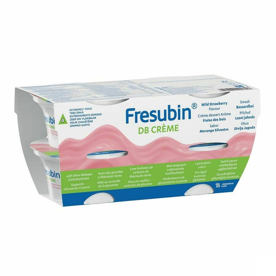 Fresubin Db Crème 125g Fraise Des Bois/bosaardbei