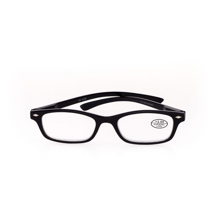 Pharmaglasses Leesbril Diop.+2.00 Black