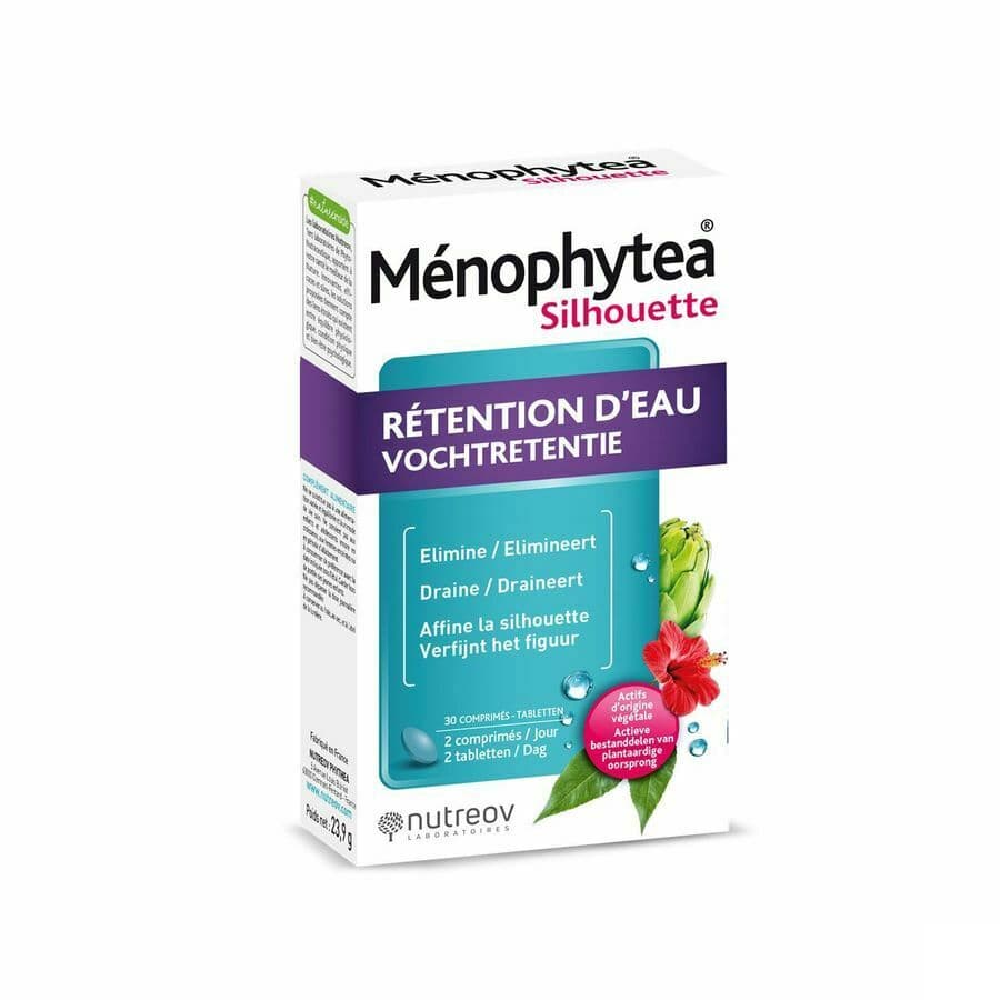Ménophytea Silhouette Vochtretentie 30 Tabletten