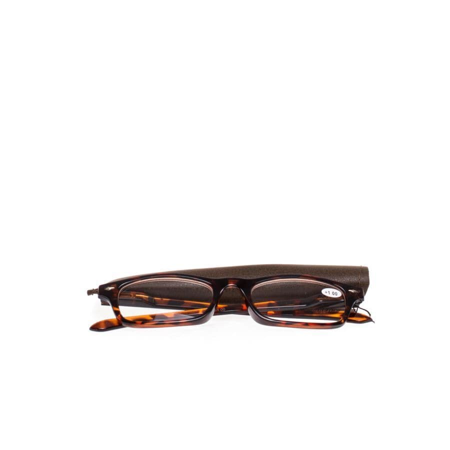 Pharmaglasses Leesbril Diop.+1.00 Brown