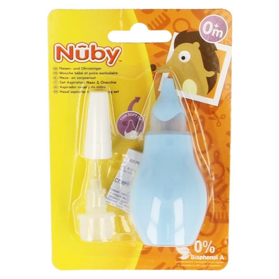 Nuby Set Mouche Bébé Et Poire Auriculaire - 0m+