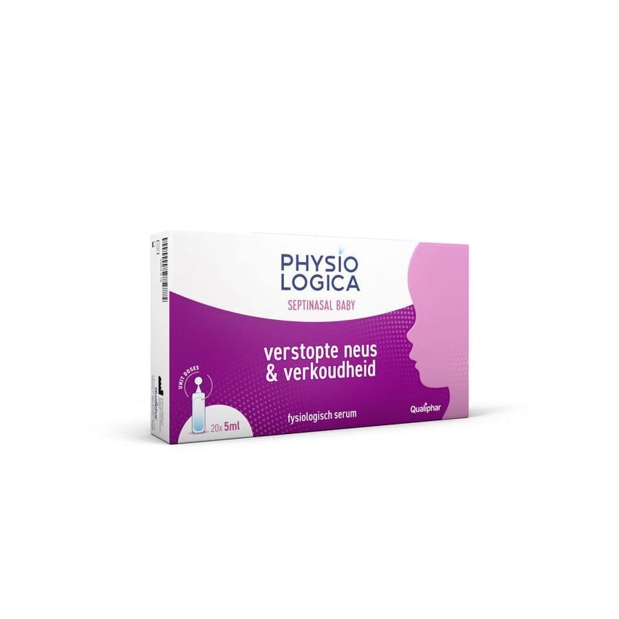 Physiologica Septinasal 0.9% Nacl Baby Fysiologisch Water Unidoses 20 X 5ml
