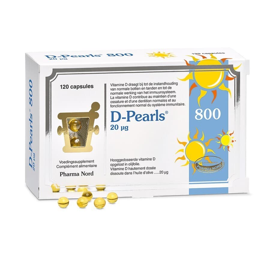 Pharma Nord D-Pearls 800 IU 120 Capsules