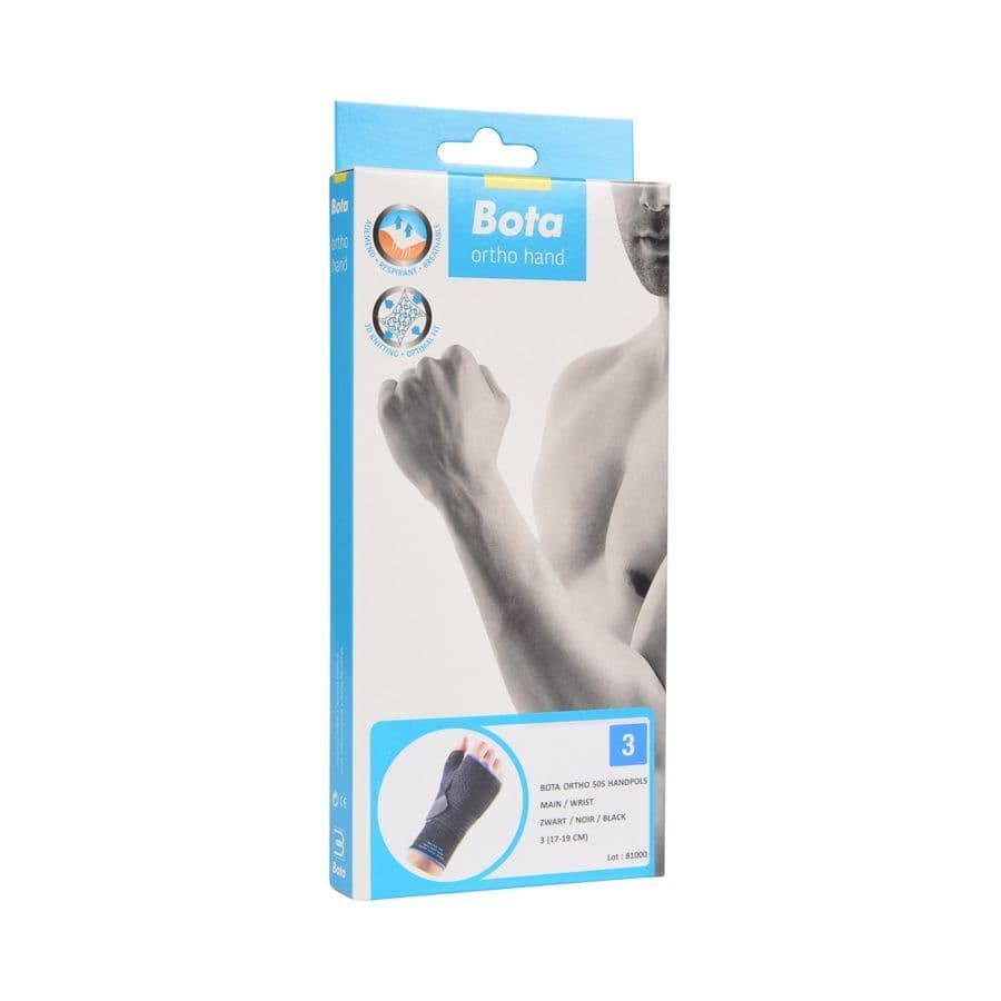 Bota Ortho Handpolsbandage 505 Zwart N3