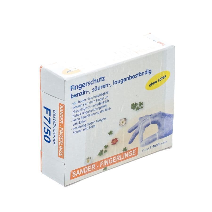Doigtier Sander F7 Bleu 50 Covarmed