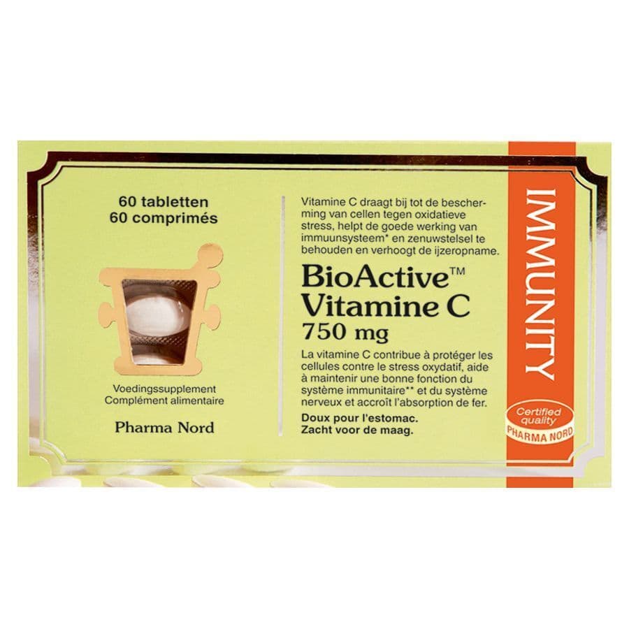 BioActive Vitamine C 750mg 60 Tabletten