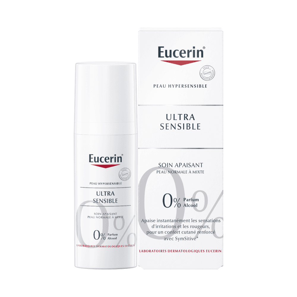 Eucerin UltraSensible Soin Apaissant Peau Normale À Mixte Peau 50ml