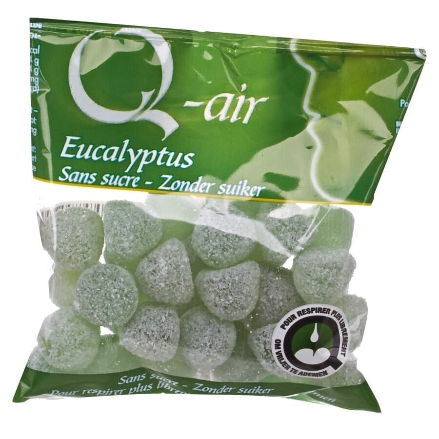 Q-air Eucalyptus Sans Sucre Gommes 85g