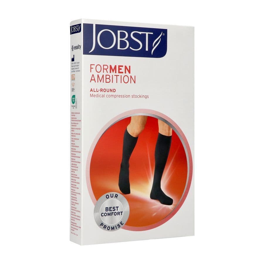 Jobst For Men Ambition Kl1 Ad Long Black Ii 1p
