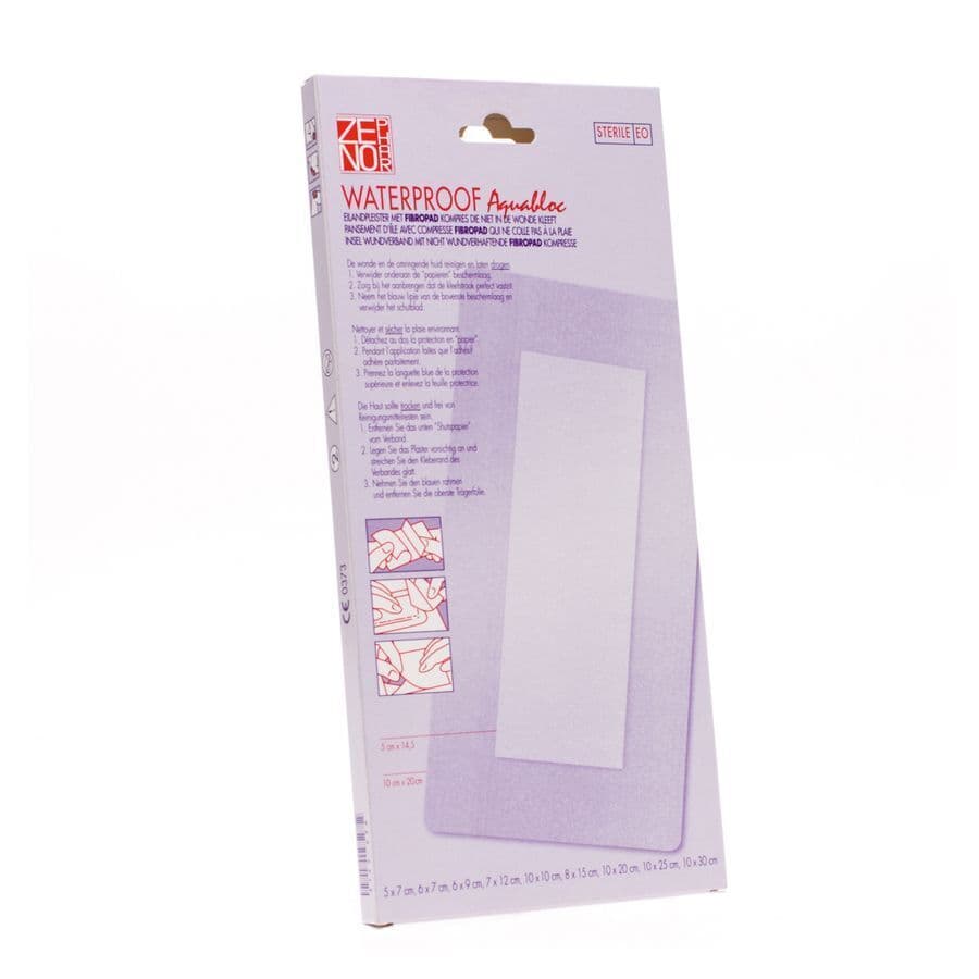 Euroderm Plus 10x20cm 5 Pansement Steril Wtp