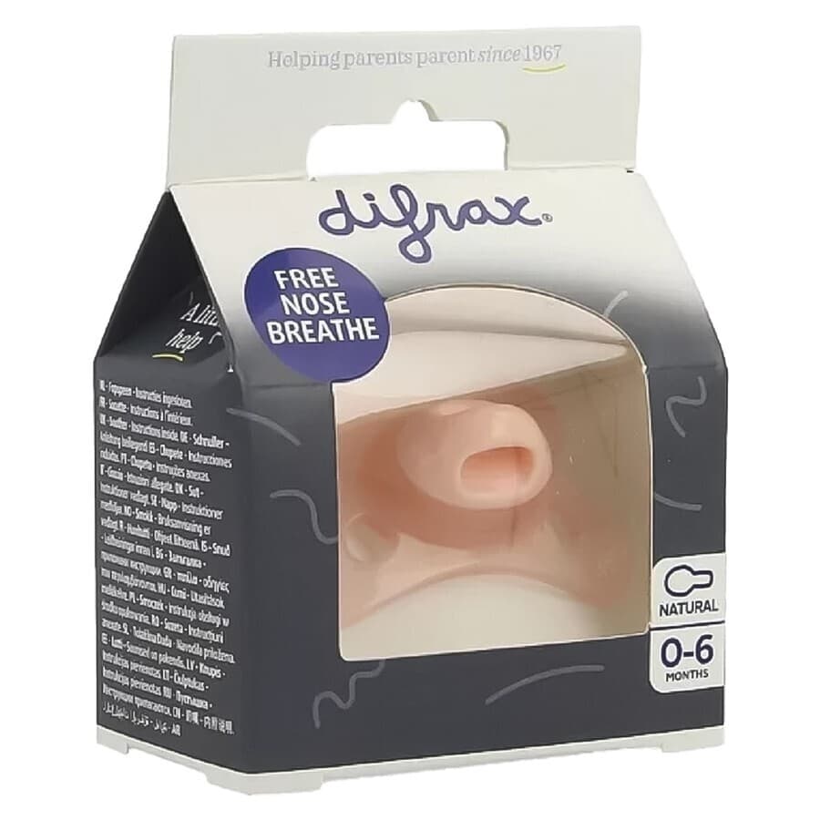 Difrax Fopspeen Natural 0-6m Special Edition